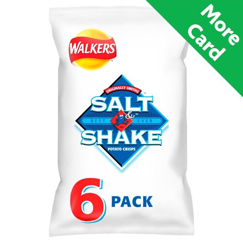 Walkers Salt & Shake Multipack Crisps 