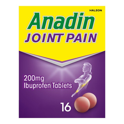 Anadin Joint Pain Relief Ibuprofen 200mg Tablets