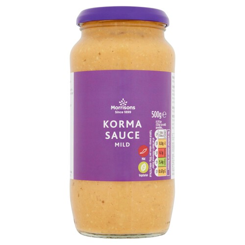 Morrisons Korma Sauce 