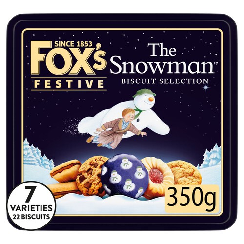 Fox's Festive The Snowman Biscuit Selection Tin