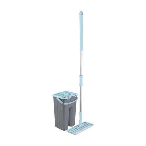 Clean Aid Flat Mop Bucket Set