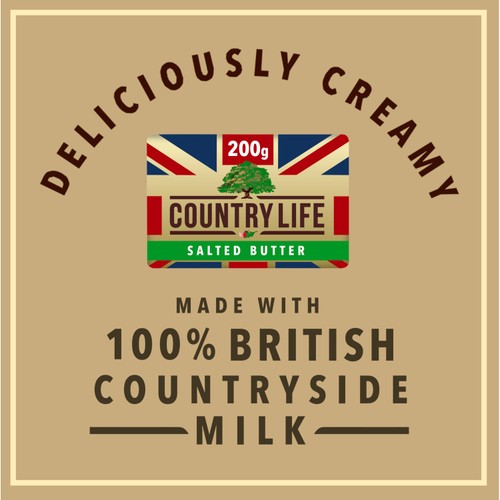 Country Life Salted Butter   200g