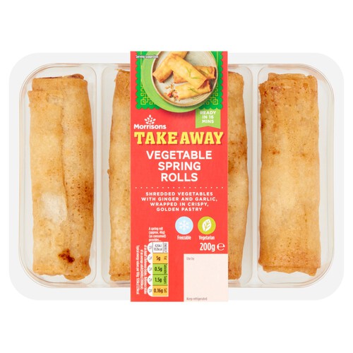 Morrisons Vegetable Spring Rolls