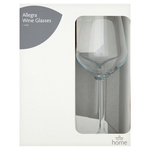 Morrisons allegra wine glass