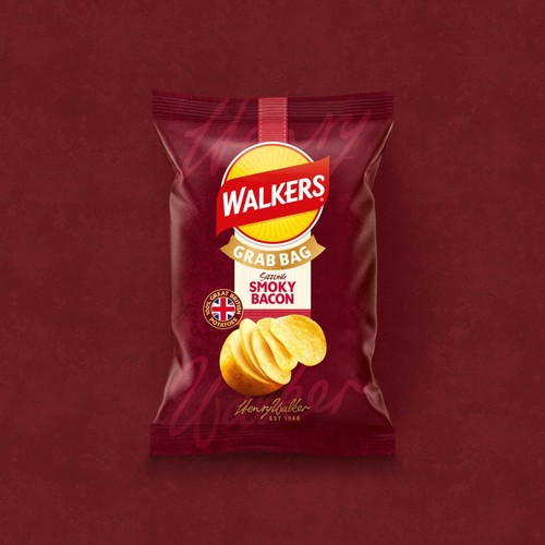 Walkers Crisps Smoky Bacon 45g