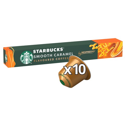 Starbucks by Nespresso Smooth Caramel Flavoured Coffee Pods