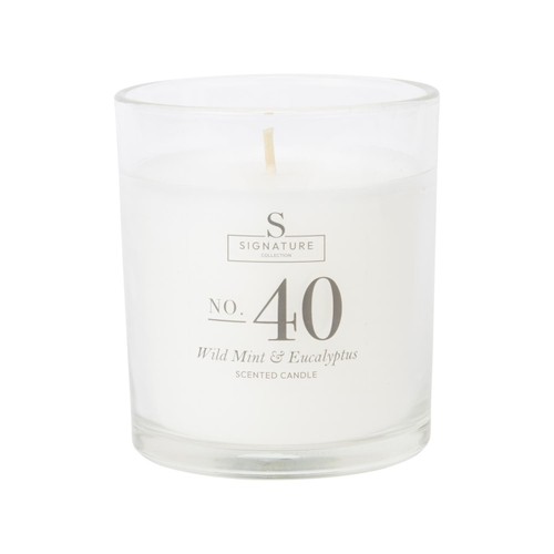 Home Style Signature Luxury Candle Wild Mint & Eucalyptus