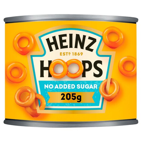 Heinz No Added Sugar Hoops