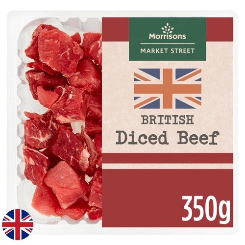 Morrisons British Diced Beef