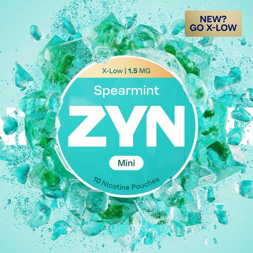 ZYN Spearmint 1.5mg Nicotine Pouches