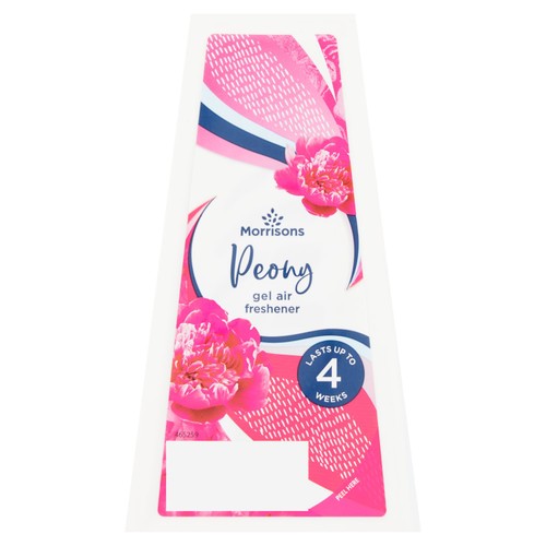 Morrisons gel air freshener peony