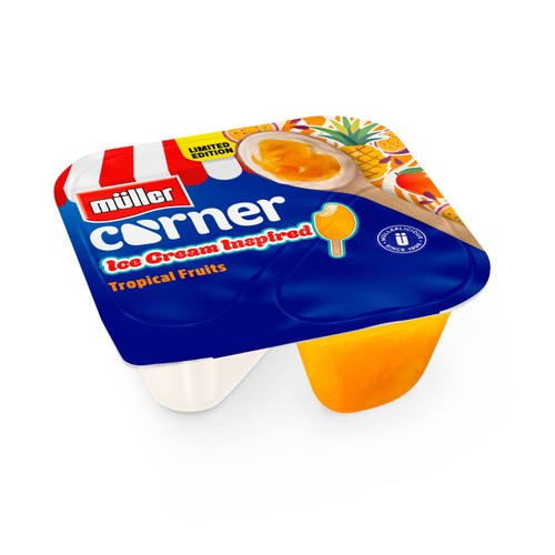 Muller Corner Limited Edition Ice Cream Inspired Tropical Fruits 136g