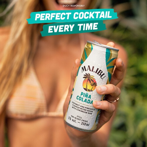 Malibu Pina Colada Pre-Mixed Can