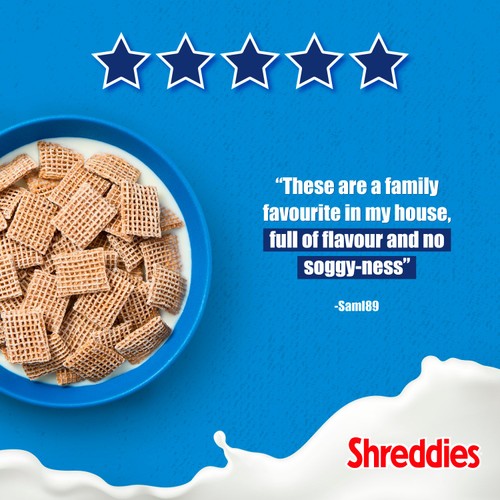 Nestle Shreddies Frosted Cereal 600g