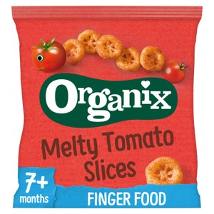 Organix Finger Foods Tomato Slices | Morrisons