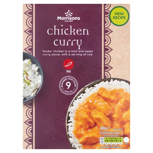 Morrisons Chicken Curry & Rice 