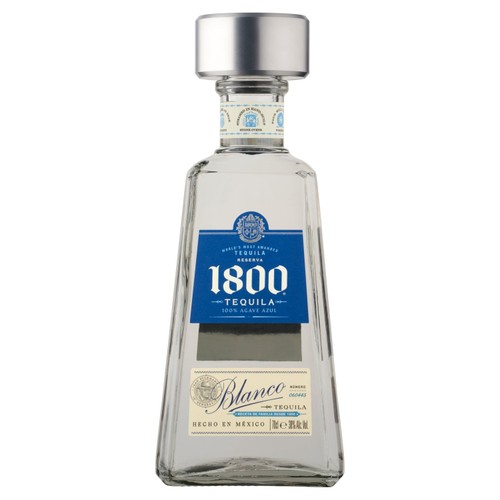 1800 Silver Tequila 38% Abv  70cl