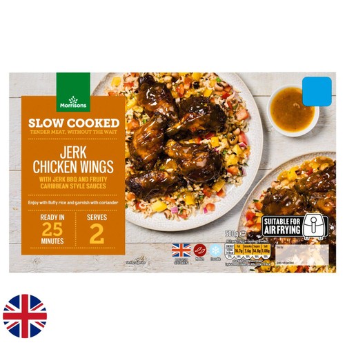 Morrisons Slow Cooked Jerk Wings 500g