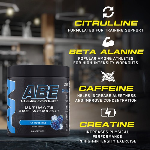 Applied Nutrition Ultimate Pre-Workout Icy Blue Raz 250g