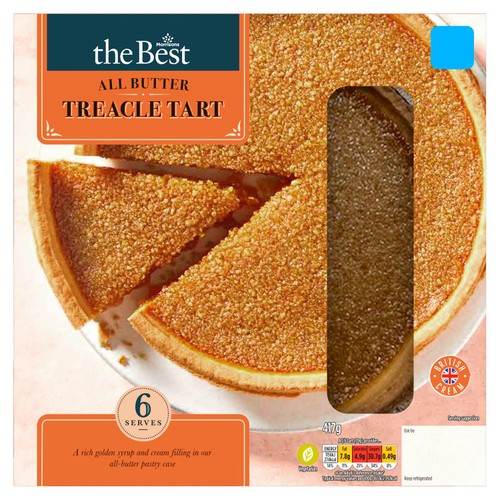 Morrisons The Best Treacle Tart 417g