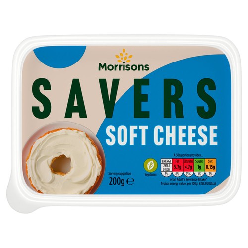 Morrisons savers soft cheese