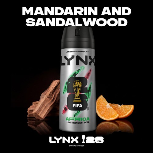Lynx Africa Anti-perspirant Deodorant Spray for Men 150ml