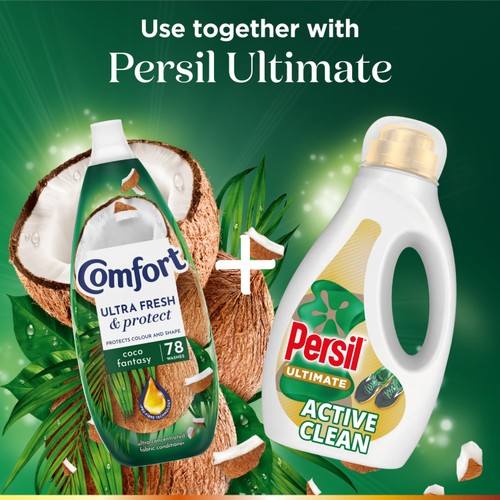 Comfort Ultra Fresh & Protect Fabric Conditioner Coco Fantasy 78 Washes