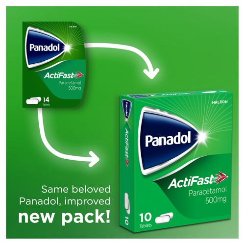 Panadol Actifast Tablets 10's