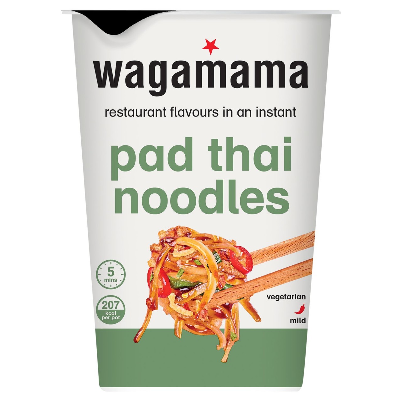 Wagamama Pad Thai Rice Noodle Pot