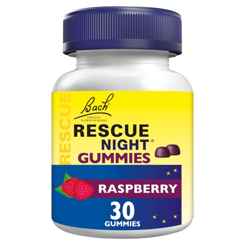 Rescue Night Gummies Raspberry 30s