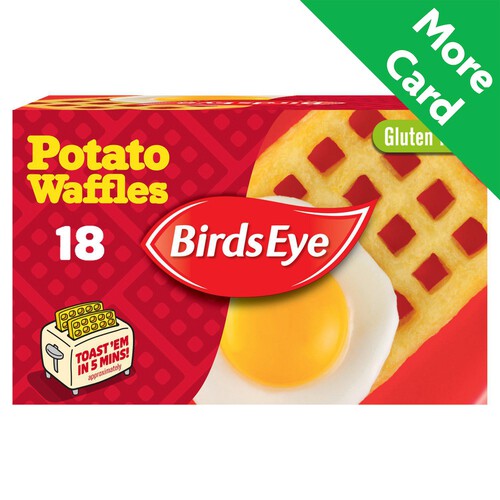 Birds Eye 18 Potato Waffles