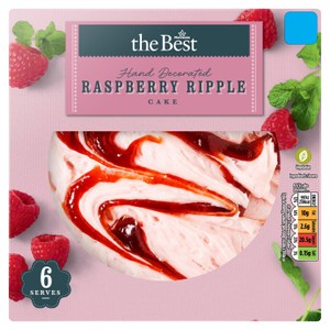 Morrisons The Best Raspberry Ripple Cake