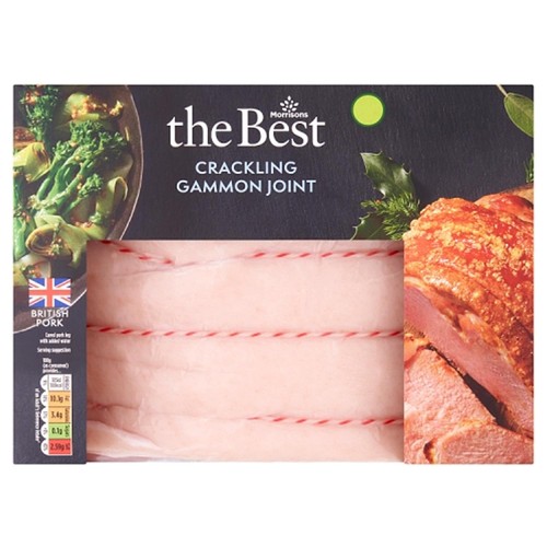 Morrisons The Best Crackling Gammon Joint 1.5kg
