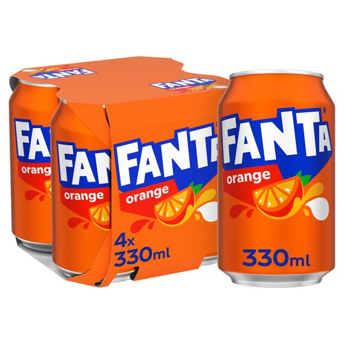 Fanta Orange Cans