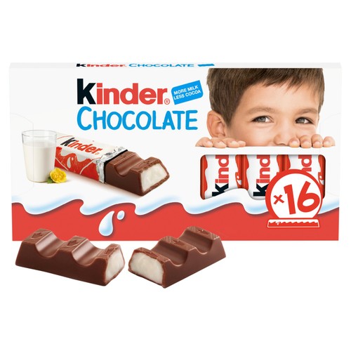 Kinder Chocolate Small Snack Bars Multipack