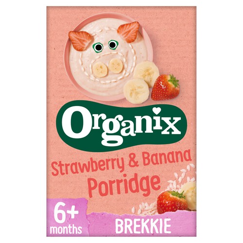 Organix Strawberry & Banana Porridge