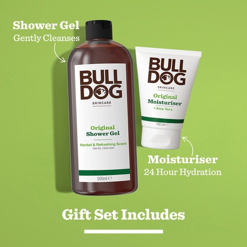 Bulldog Original Moisturiser & Shower Gel Set