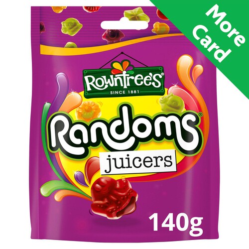 Rowntree's Randoms Juicers Sweets Sharing Pouch