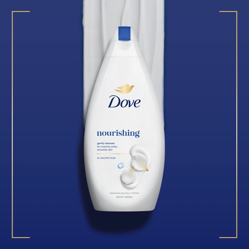 Dove Hydrate Body Wash Shower Gel  450ml