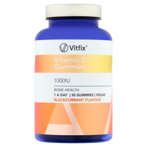 Vitfix Vitamin D Gummies Blackcurrant