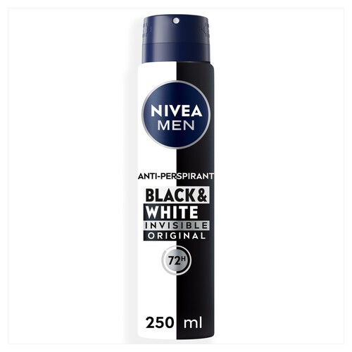 NIVEA MEN Black & White Original 72h Anti-Perspirant Deodorant Spray