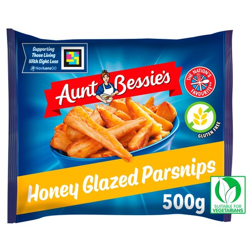 Aunt Bessie's Honey Glazed Parsnips