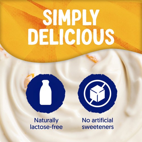 Alpro Creamy Greek Style Peach Passionfruit 400G