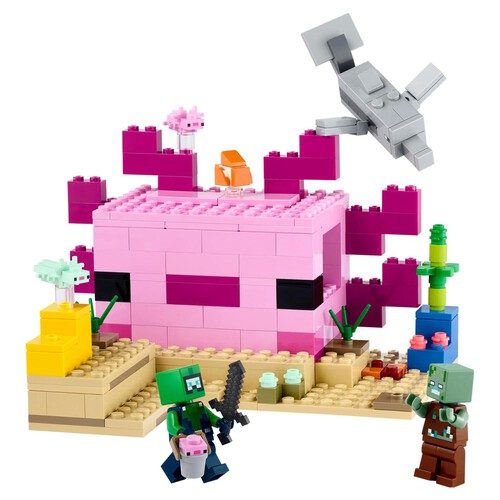 Lego Minecraft The Axolotl House