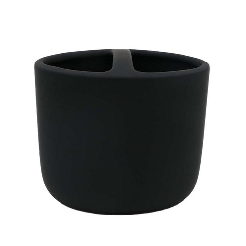 Nutmeg Home Matt Black Double Toothbrush Holder