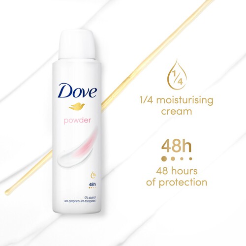 Dove Women Antiperspirant Deodorant Powder Aerosol 