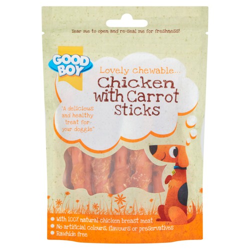 Good Boy Chicken With Carrot Sticks Dogs Treats