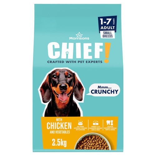 Morrisons Complete Chicken & Veg Dry Dog Food