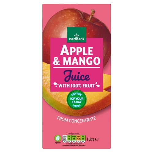 Morrisons Apple & Mango Juice from Concentrate