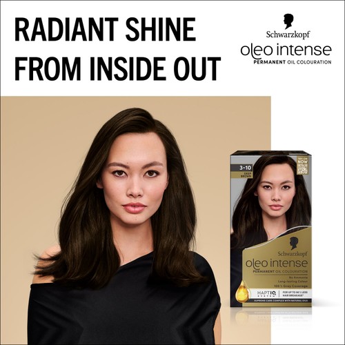 Schwarzkopf Oleo Intense Permanent Hair Dye 3-10 Deep Brown